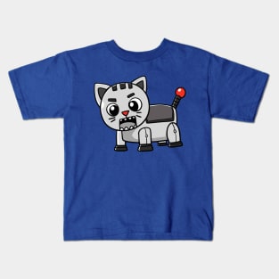 Robot Cat Kids T-Shirt